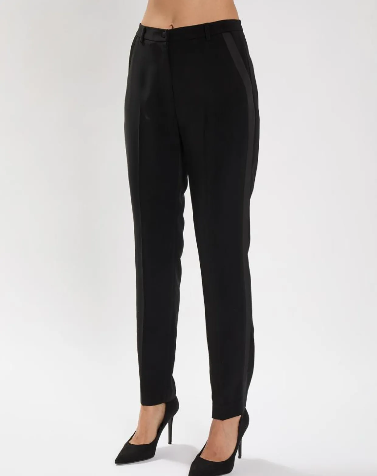 Femme Lauren Vidal Pantalons^Pantalon Erika noir