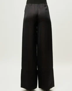 Pantalon Esprit d'Atelier noir-La Perla Clearance