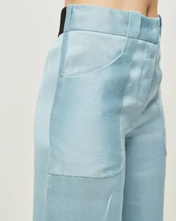 Pantalon Esprit d'Atelier bleu-La Perla Hot