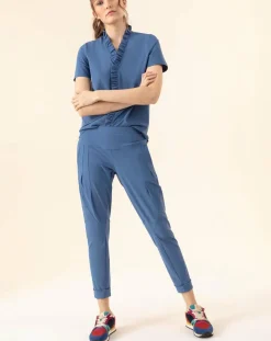 Femme Indies Pantalons^Pantalon Esterel bleu