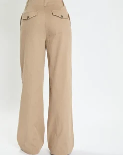 Pantalon flare beige-Marc O'Polo Online