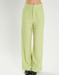 Pantalon Félicie vert-The Korner New