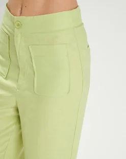 Pantalon Félicie vert-The Korner New