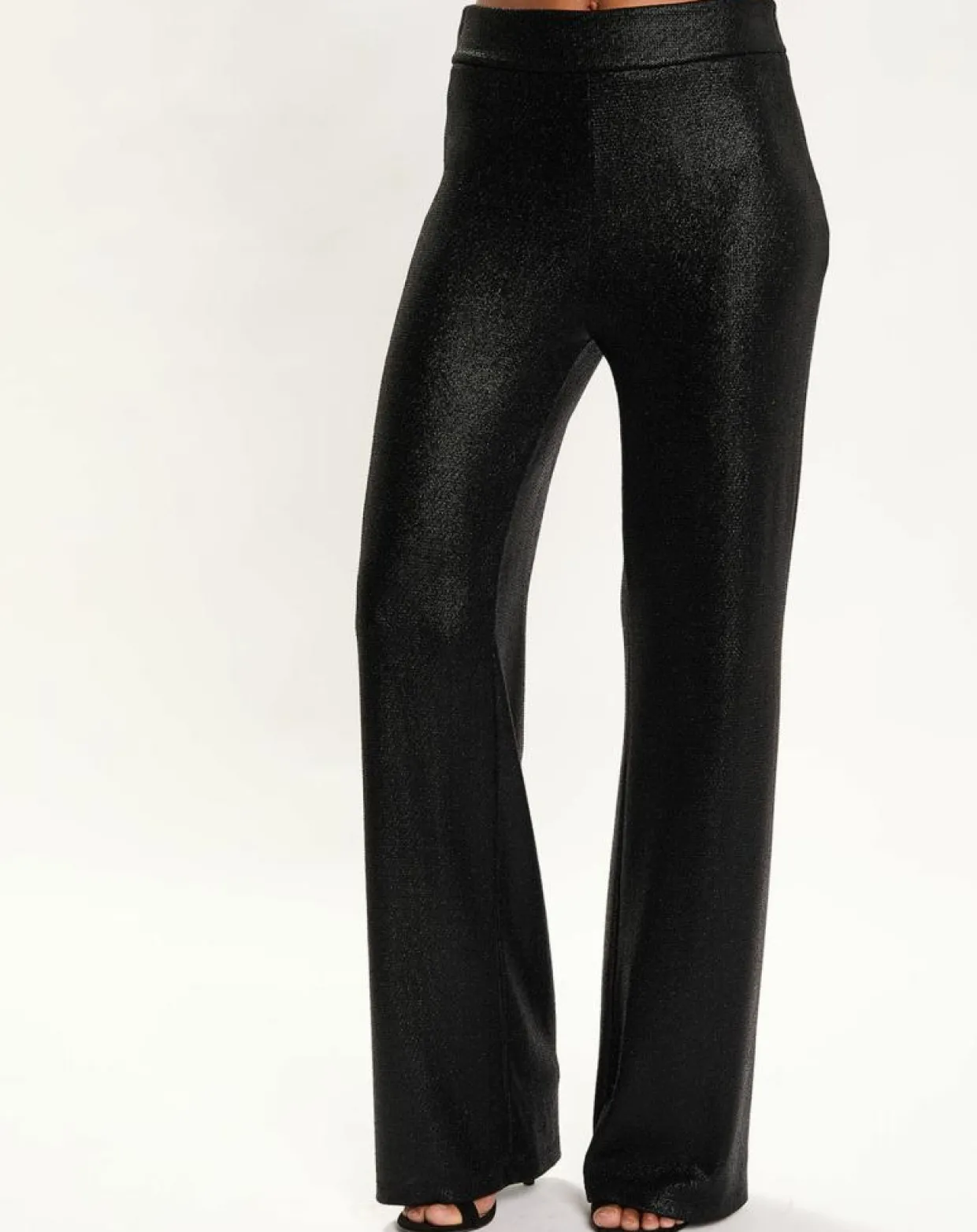 Femme Lauren Vidal Pantalons^Pantalon fluide Colbie noir
