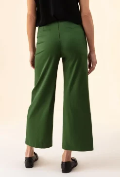 Pantalon Gabriele vert-Bleu Blanc Rouge