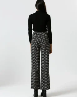 Pantalon Gabrielle noir-The Korner Online
