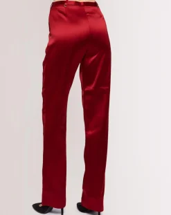 Femme La Perla Pantalons^Pantalon Glimmering Soutache rouge