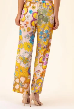 Femme Bleu Blanc Rouge Pantalons^Pantalon Jacinthe jaune