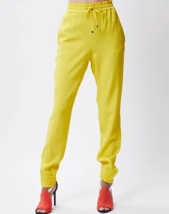 Pantalon Johanna jaune-John Galliano