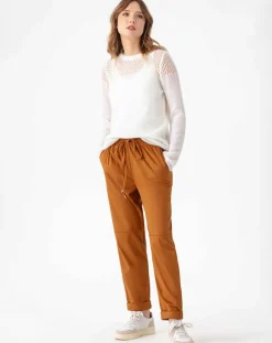Pantalon Jules tabac-Indies Outlet