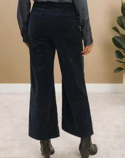 Pantalon jupe-culotte Cloé nuit-Lauren Vidal New