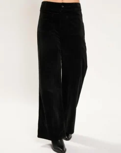 Pantalon jupe-culotte Cloé noir-Lauren Vidal New