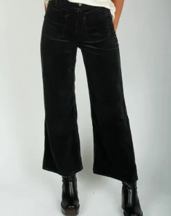 Pantalon jupe-culotte Cloé noir-Lauren Vidal New