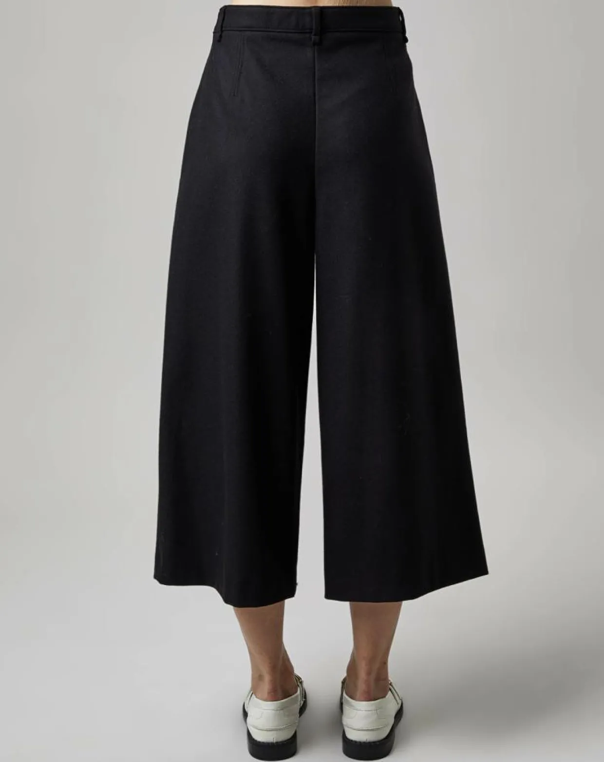 Femme Marc O'Polo Pantalons^Pantalon jupe-culotte en Laine mélangée noir