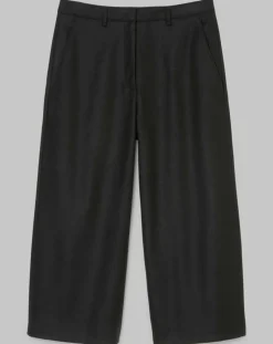 Femme Marc O'Polo Pantalons^Pantalon jupe-culotte en Laine mélangée noir