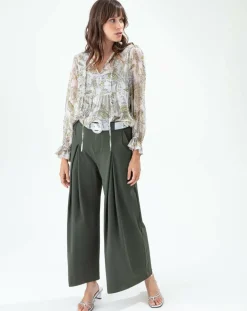 Pantalon Kanti kaki-Indies