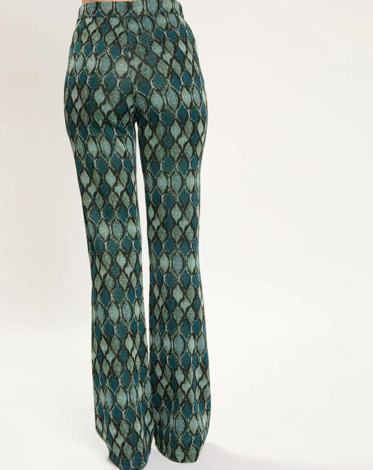 Femme Lauren Vidal Pantalons^Pantalon Kyllie à motifs bleu