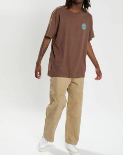 Pantalon large Carpenter Canvas beige-Element Clearance