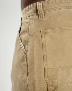 Pantalon large Carpenter Canvas beige-Element Clearance