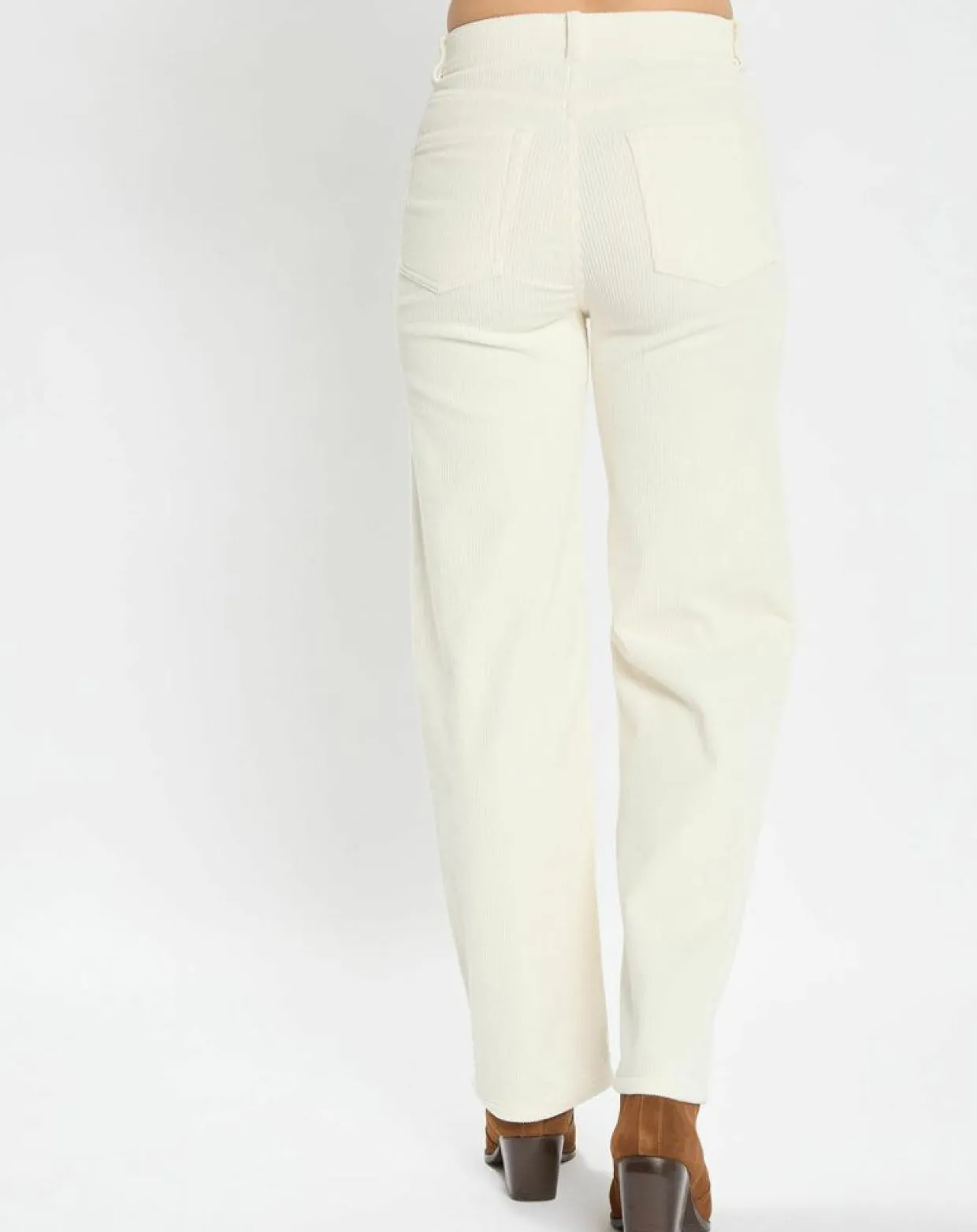 Femme Marc O'Polo Pantalons^Pantalon large corduroy écru