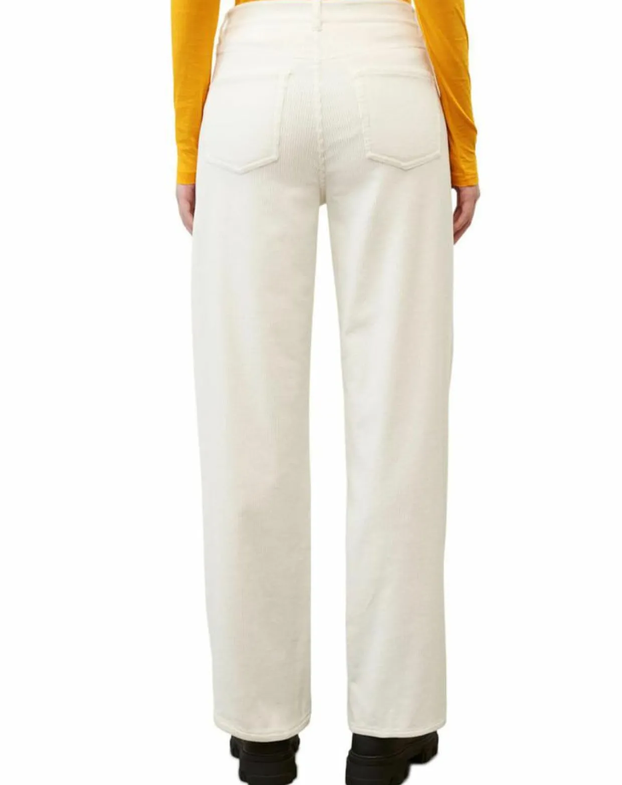 Femme Marc O'Polo Pantalons^Pantalon large corduroy écru
