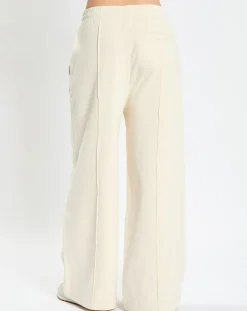 Femme Marc O'Polo Pantalons^Pantalon large en Molleton écru