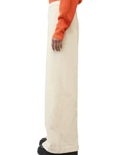 Femme Marc O'Polo Pantalons^Pantalon large en Molleton écru