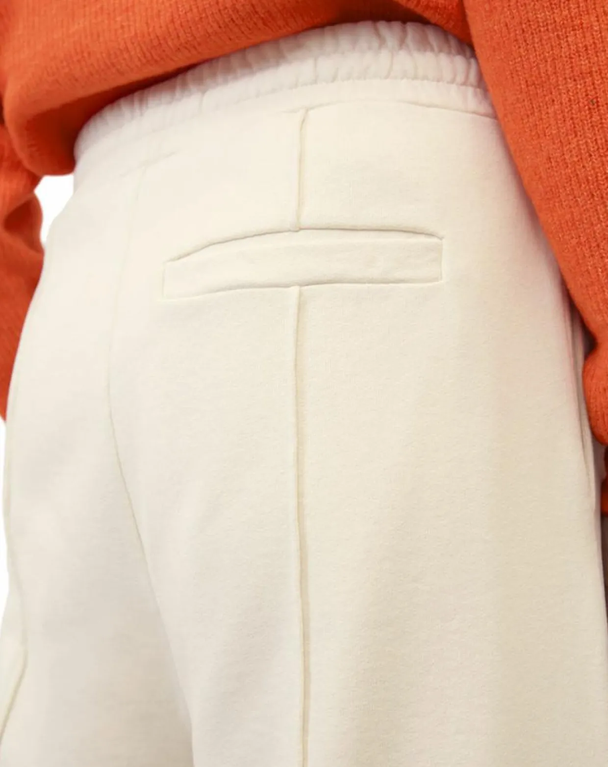 Femme Marc O'Polo Pantalons^Pantalon large en Molleton écru
