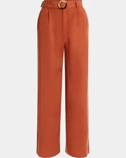 Pantalon large Lucia brique-Garance Paris Discount