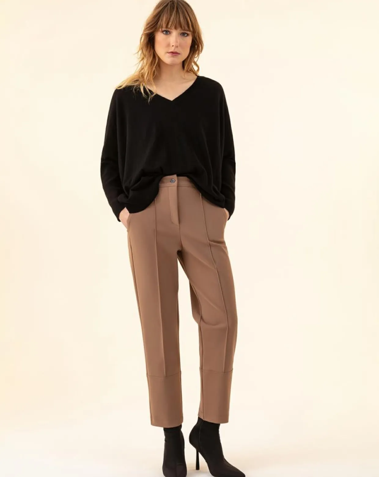 Femme Indies Pantalons^Pantalon Lyla vison
