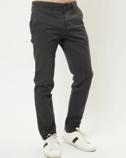 Homme Marc O'Polo Pantalons^Pantalon Malmo motif texturé gris moyen
