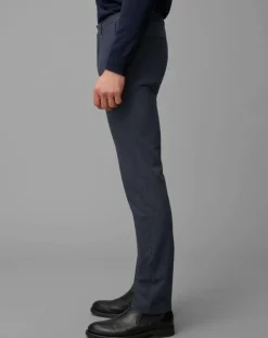 Homme Marc O'Polo Pantalons^Pantalon Malmo Smart Rayé bleu marine