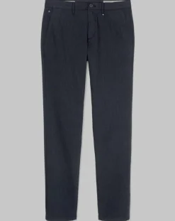 Homme Marc O'Polo Pantalons^Pantalon Malmo Smart Rayé bleu marine
