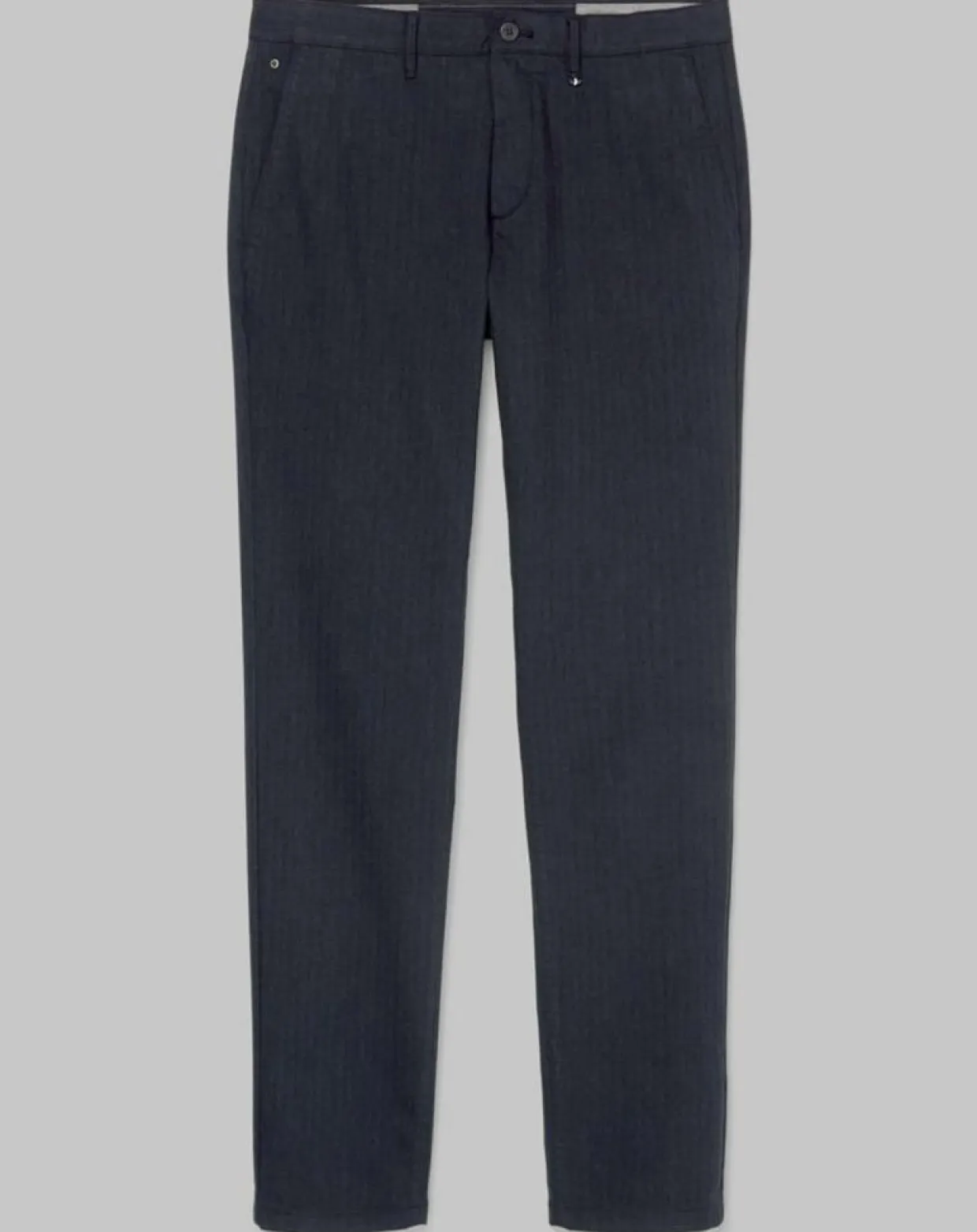 Homme Marc O'Polo Pantalons^Pantalon Malmo Smart Rayé bleu marine