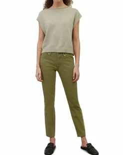 Pantalon Mavas en Coton Bio kaki-Marc O'Polo Hot