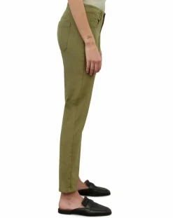 Pantalon Mavas en Coton Bio kaki-Marc O'Polo Hot