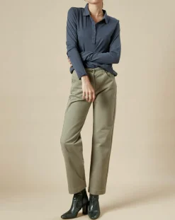 Femme Hartford Pantalons^Pantalon 7/8ème Punch kaki