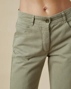 Femme Hartford Pantalons^Pantalon 7/8ème Punch kaki
