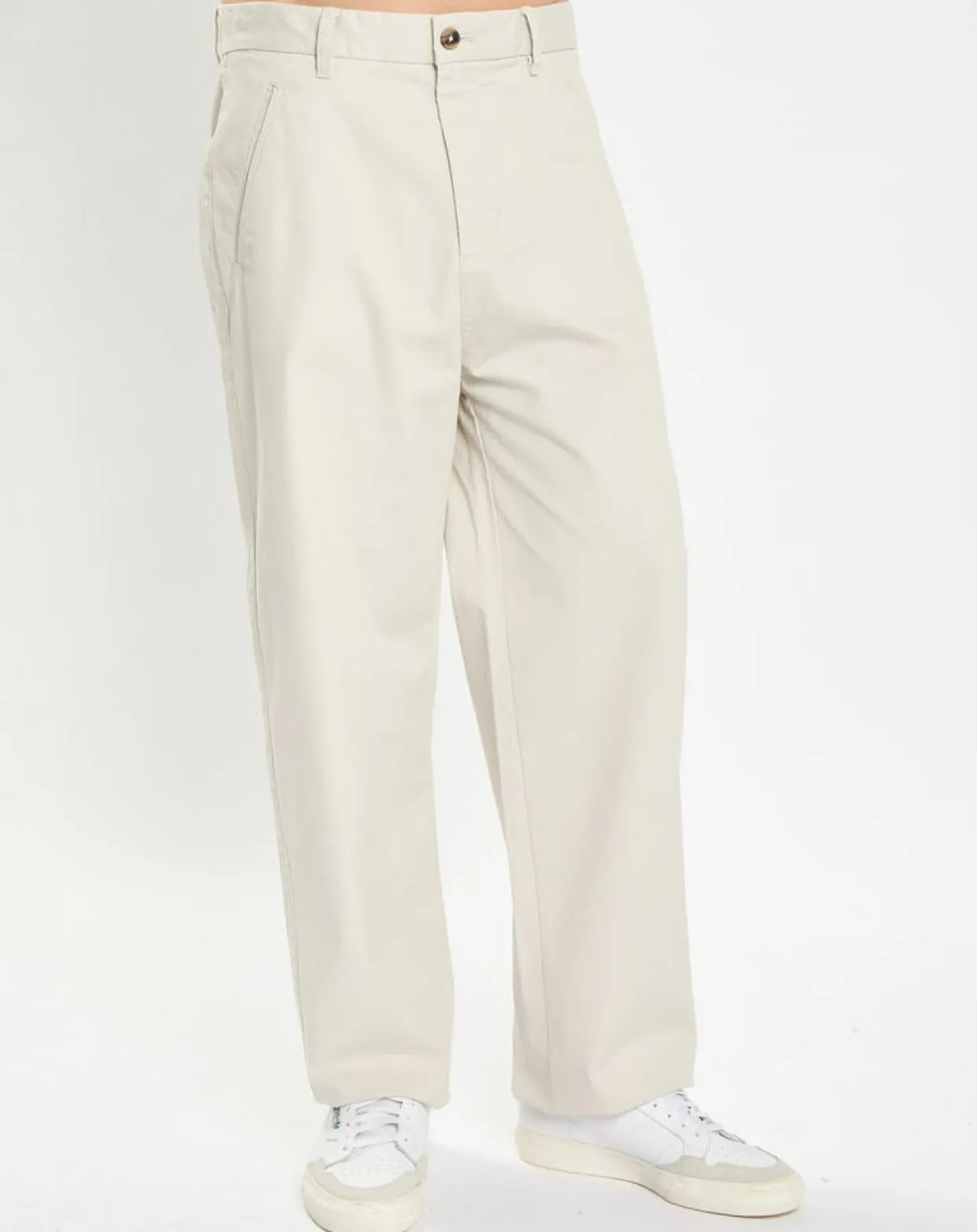 Pantalon Mossbo oversize beige clair-Marc O'Polo Sale