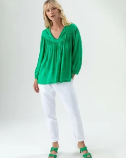 Pantalon Naomi blanc-Indies