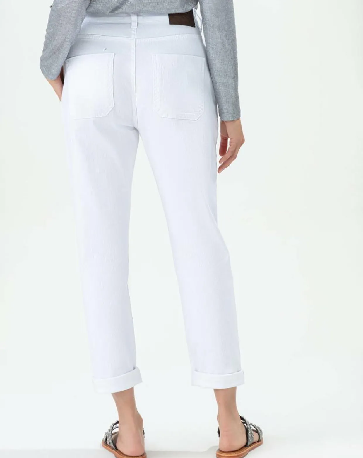 Pantalon Naomi blanc-Indies