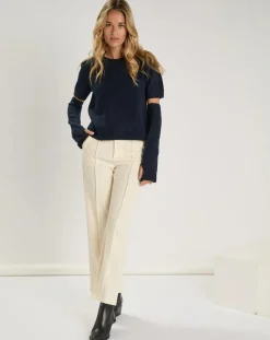 Femme See u Soon Pantalons^Pantalon Nora blanc