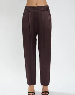 Pantalon Olga raisin-Lauren Vidal New