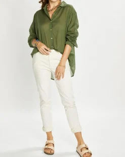 Pantalon Pants écru-Lauren Vidal Clearance