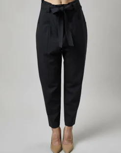 Pantalon Paper Bag noir-Marc O'Polo Discount