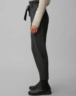 Pantalon Paper Bag noir-Marc O'Polo Discount