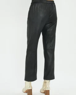 Pantalon peau de pêche Tasha noir-Lauren Vidal Hot