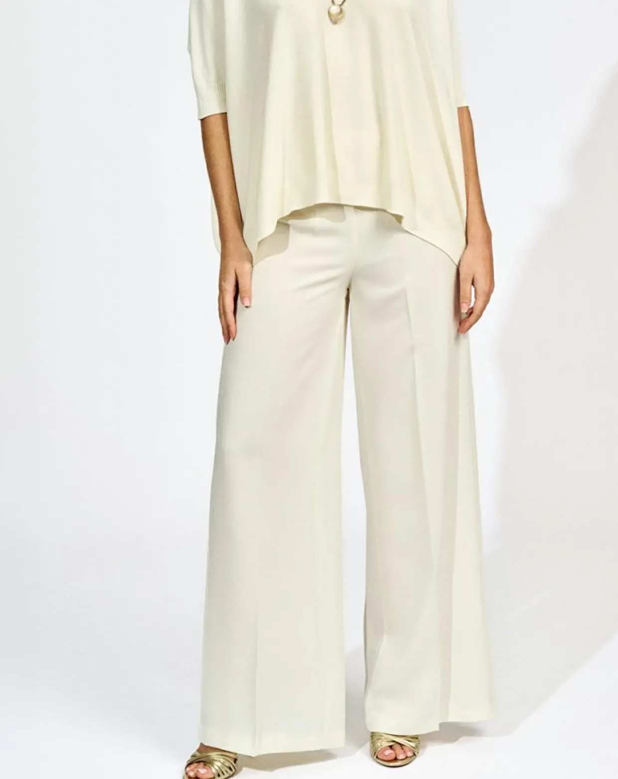 Pantalon Petra écru-Lauren Vidal Online