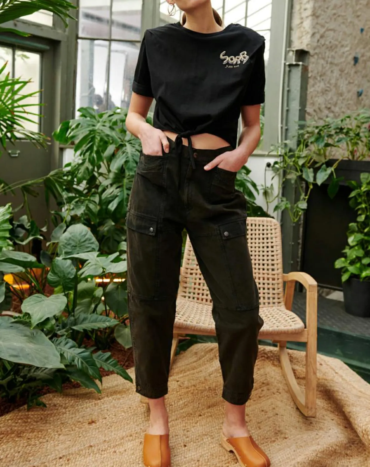 Pantalon Phoenix noir-Belair Clearance