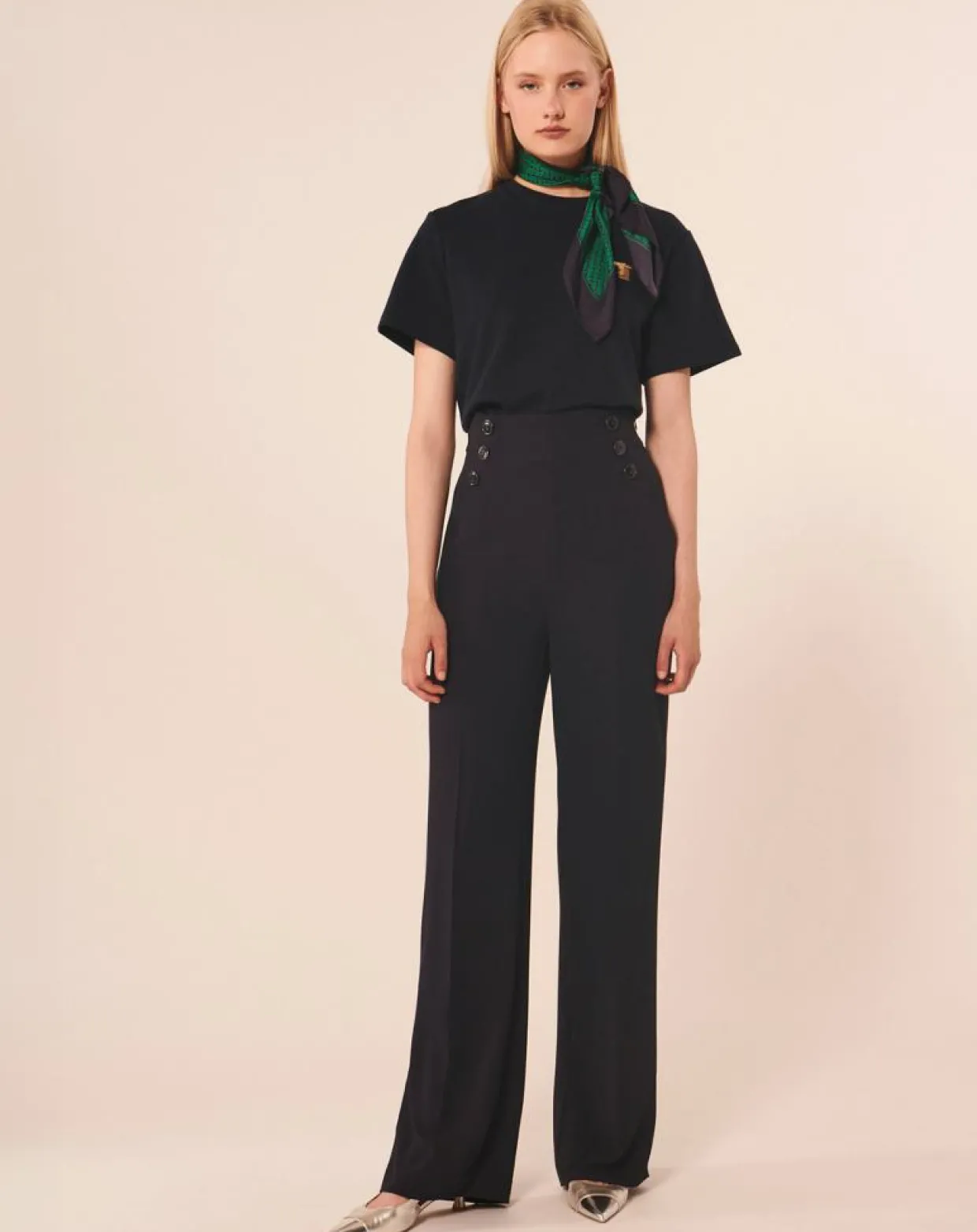 Femme Tara Jarmon Pantalons^Pantalon Pilar nocturne
